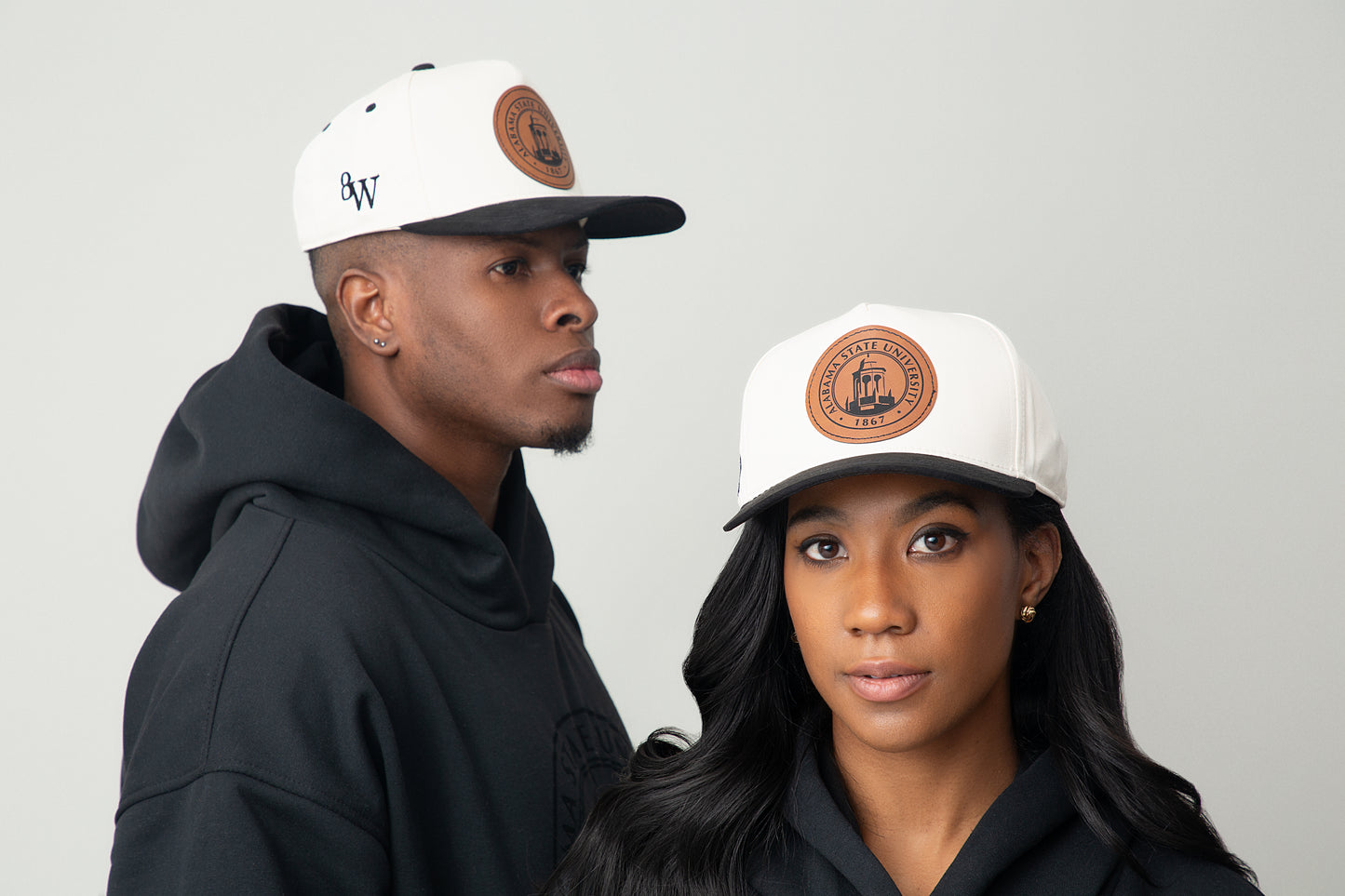 The Faux Leather Seal Snapback