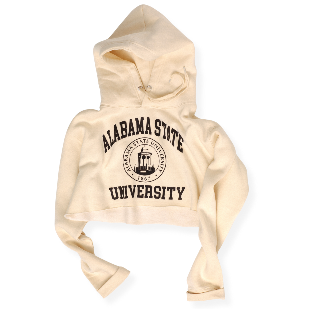 Alabama State Cropped Hoodie