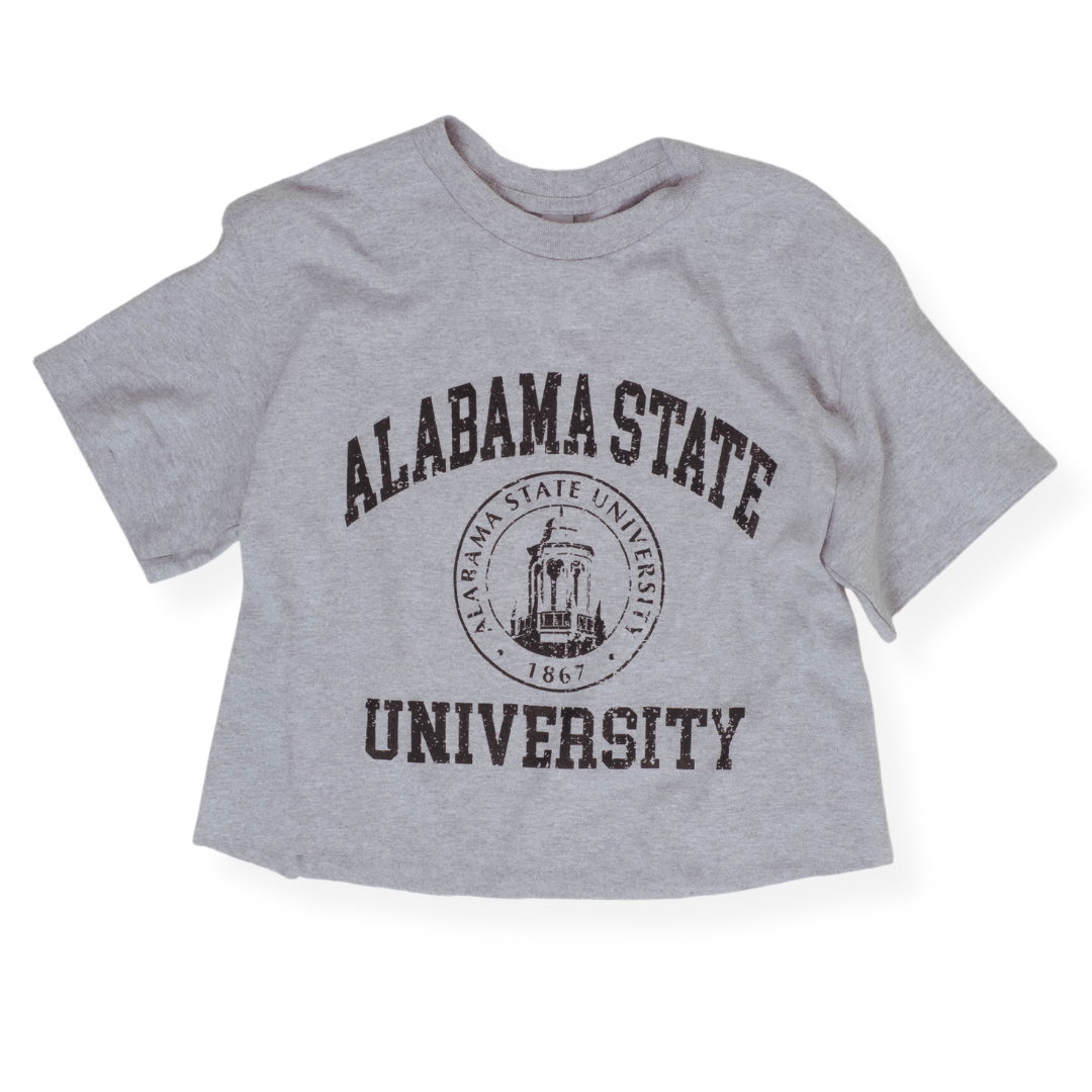 Alabama State Cropped T-shirt