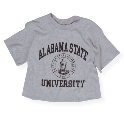Alabama State Cropped T-shirt