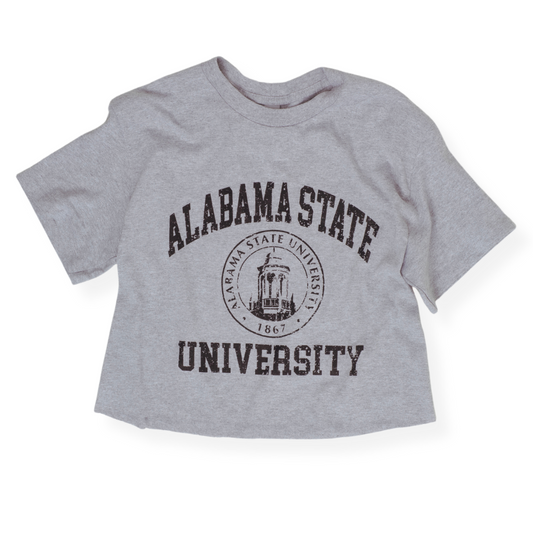 Alabama State Cropped T-shirt