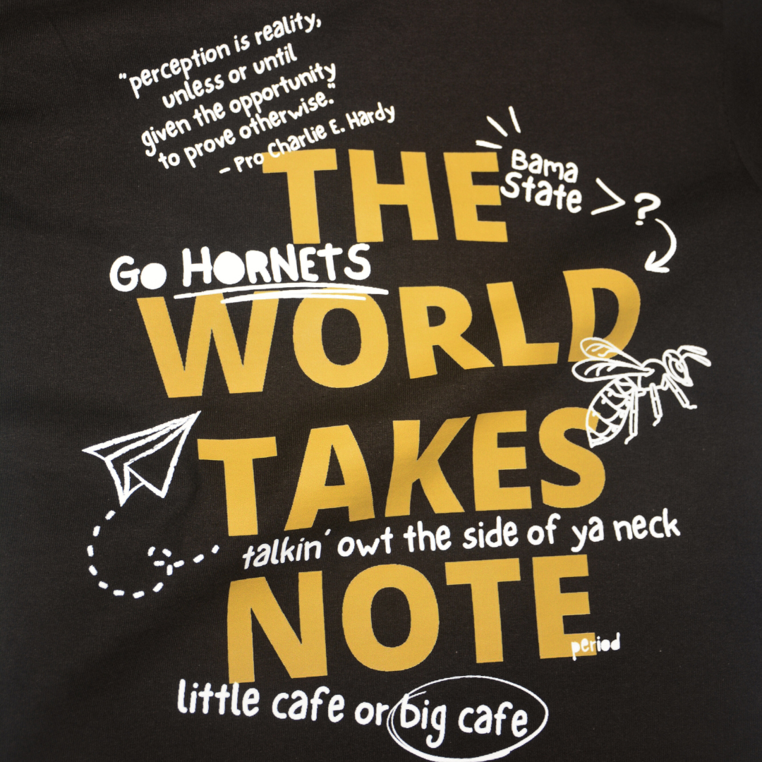 Take Note T-Shirt (Black)