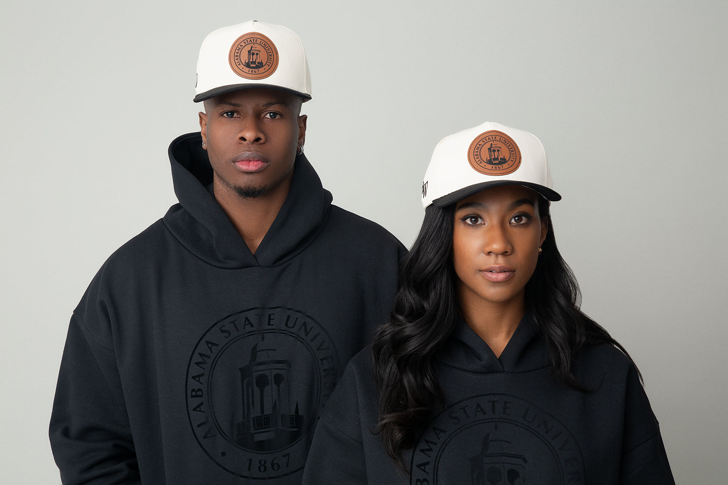 The Faux Leather Seal Snapback