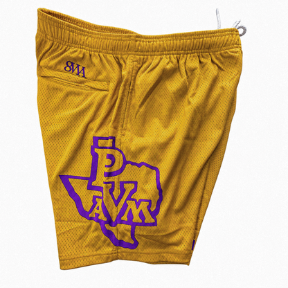 PVAMU Panther Mesh Shorts